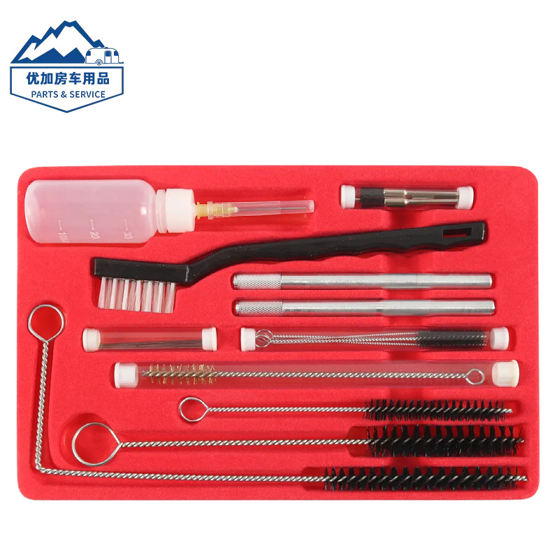 电商专业喷漆枪清洁套装23件套喷枪清洗刷工具适用汽车喷漆枪清洗