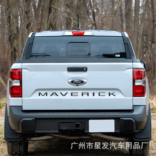 Подходит для пикапа Ford Maverick Tremor задний хвост коробки английские буквы наклейки канавки декоративные символы