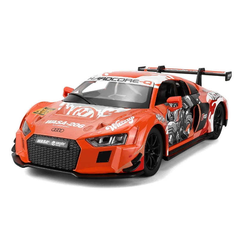 Симуляторного цвета 68296k & 68291k модель автомобиля Audi R8WASA стальное соединение BMW M4 GT3 модель автомобиля