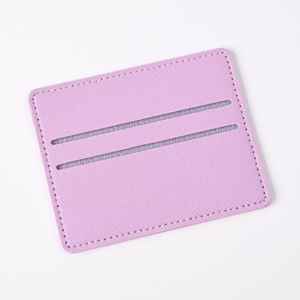 Polyurethane handheld ultra thin card holder