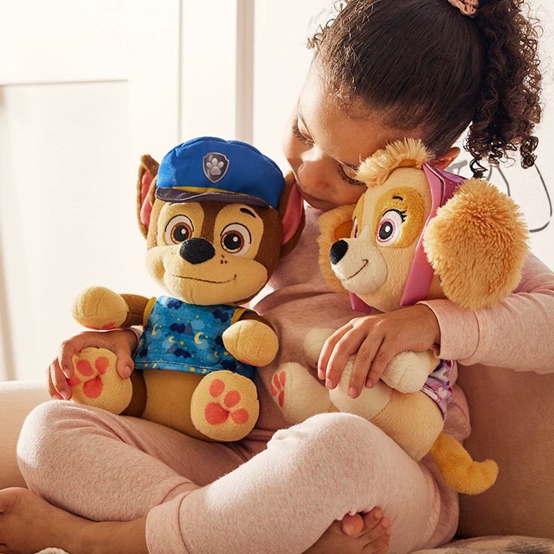 Оригинальная коробка Paw Patrol кроссодежная плюшивая игрушка, преследование неба, Эверест высота 23 см, набивная движущаяся игрушка