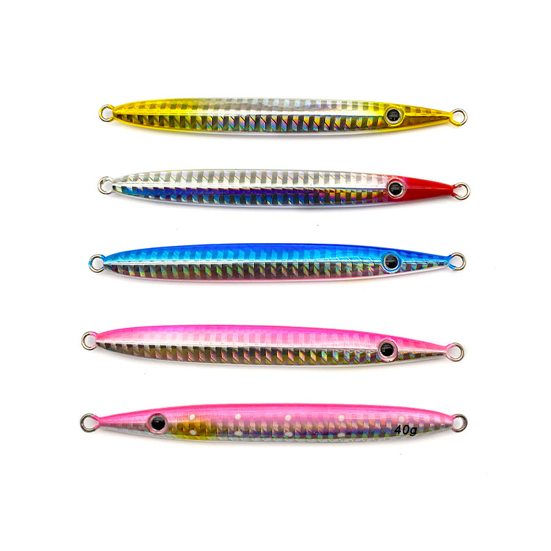 Bank casting iron plate lure 40g 50g 60g lead fish mackerel grouper cod swordfish offshore fishing metal lure