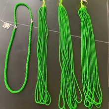 帝王绿翡翠项链阳绿锁骨链小米链满绿危地马拉翡翠处理珠链珠子珠