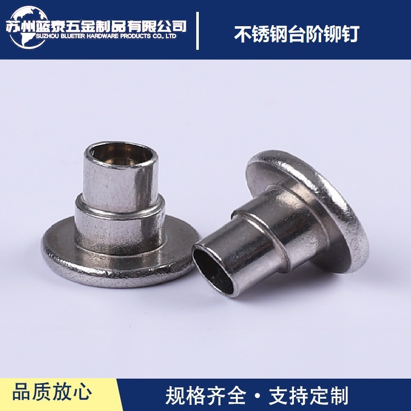 钣金家具不锈钢铆钉蓝泰拉花皮具铆钉箱包皮具批量清洗抛光铆钉