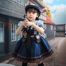 朱迪兔裙子儿童洛丽塔cos警官衣服女童宝宝2026Lolita连衣裙生日6