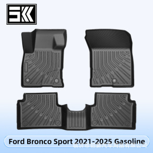 Suitable for Ford Bronco Sport 2021-2025 Fuel 3D All-Weather Material Tpe Foot Pad Floor Mat