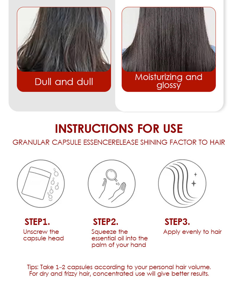 90g Weight Hair Care Essential Oil Personal Care Type 1 Piece Quantity Hair Care Essential Oil Capsules Material Letter Pattern Classic Style Style Letter Hair Care Essential Oil Classic Style Personal Care 11