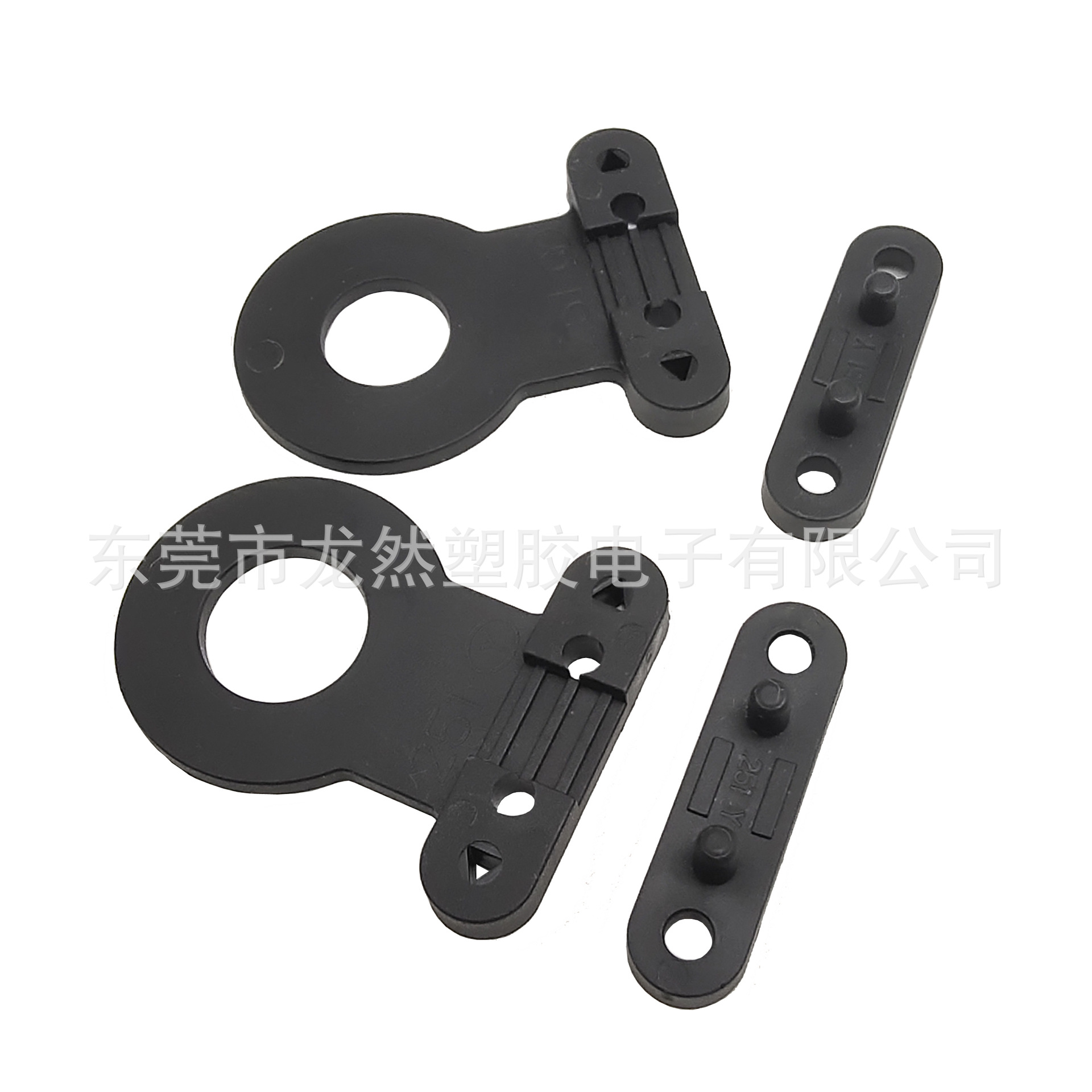 厂家直销251组合线夹 欧式压线板 上下组合防拉线扣 塑料线卡