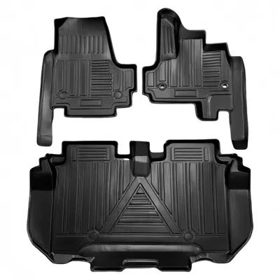 Suitable for 2021 Honda N-BOX JF3/JF4 right rudder Hong Kong version car mat TPE mat trunk mat (Modelə uyğun ayaqaltı) - 2021-honda-n-box-jf3jf4-right-hand-drive-floor-mats-with-door-sill