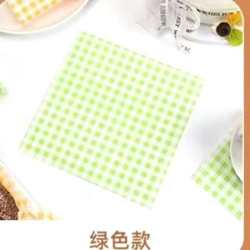 食品吸油纸隔油卡通烘焙垫纸小吃方形防油垫纸野餐装饰防油垫纸|undefined