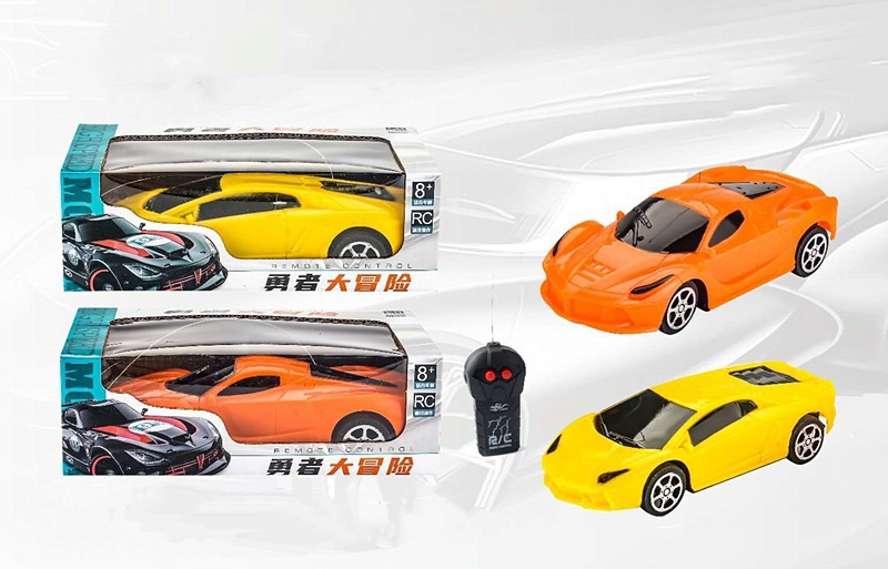 Coche de control remoto inalámbrico para niños Modelo de coche deportivo de dos vías Coche eléctrico Regalo Juguetes Suministro transfronterizo Fabricante al por mayor