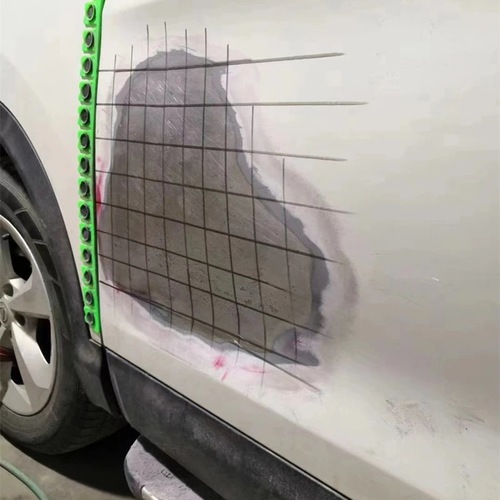 Automobile sheet metal spray paint putty grinding protective magnetic strip spray putty paint grinding edge masking protection strip