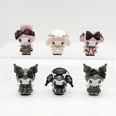 6 マレディ マイン リボン クロミ人形 DIY デスクトップ装飾人形装飾品
