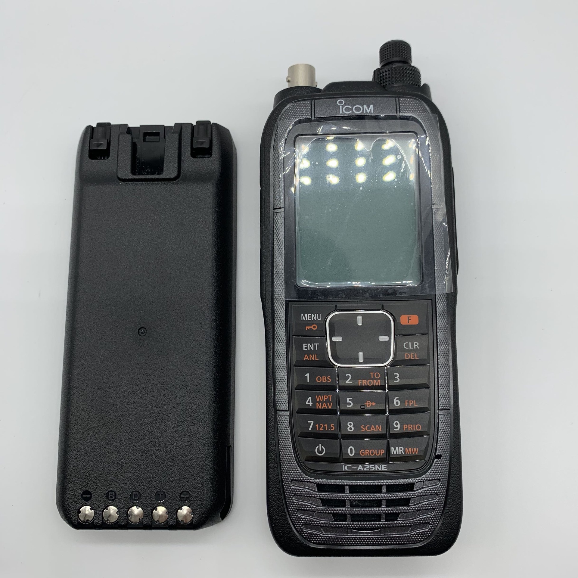 Icom Ac2 ICOM 艾可慕 IC-A25N 航空手持电台 内置蓝GPS IC-A24升级对讲机-阿里巴巴