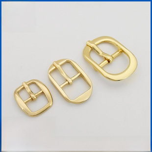 Metal belt, footwear buckle, bag, golden accessories, Korean style