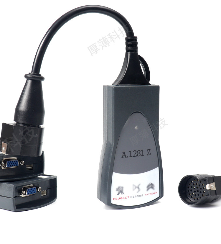 Full Chip PP2000 Car Fault Detector DIAGBOX V9.85 for Citroën and Peugeot