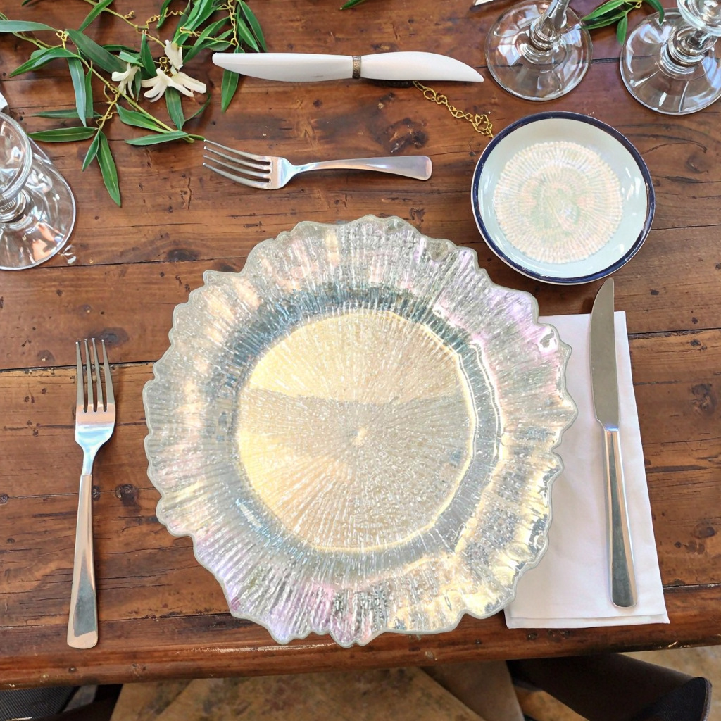 Nuevas placas de cargador retro irregulares transfronterizas exclusivas para platos de frutas platos de hotel comercio exterior mayorista