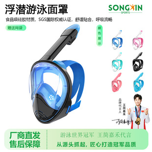 Cross-Border Europe, America and Southeast Asia Specializes in Snorkeling Masks, Children's Diving Respirator Masks, Fully Dry Snorkeling Masks