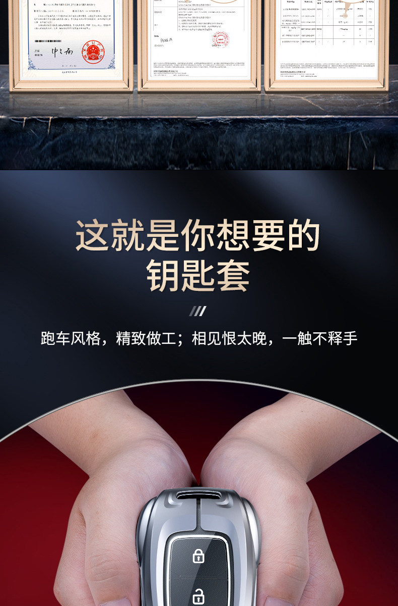 Cross-Border Applicable Beijing Hyundai Key Cover for Ix35, Mistra, Elantra, Reina, Elantra, Santa Fe, and Other Models