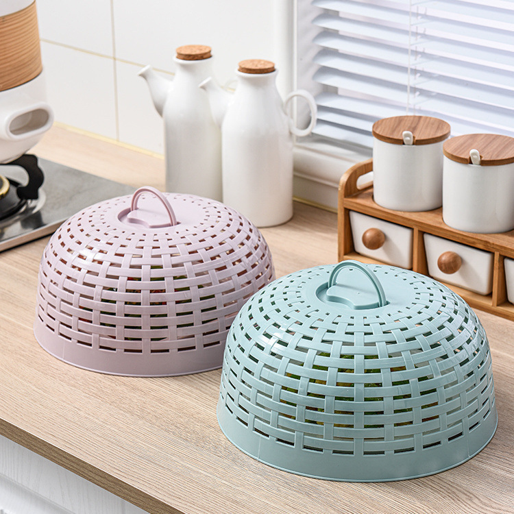 Kitchen cover for dining table, dustproof, mosquito and fly proof, insect proof, bowl cover, leftover food cover, roach proof cover, large round food cover