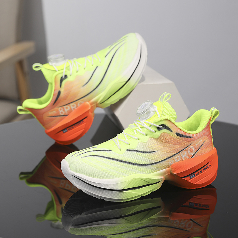 Zapatos para niños 2025 primavera y verano nuevos zapatos deportivos para correr para niños medianos y grandes zapatos para correr profesionales transpirables y livianos