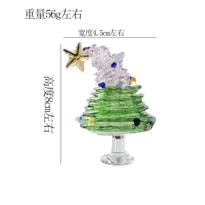 Árbol de Navidad rosa verde