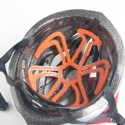 Cycling helmet lined with breathable head massage protective pad bicycle electric vehicle children's helmet universal silicone pad