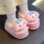 家居亲子儿童女童棉拖鞋