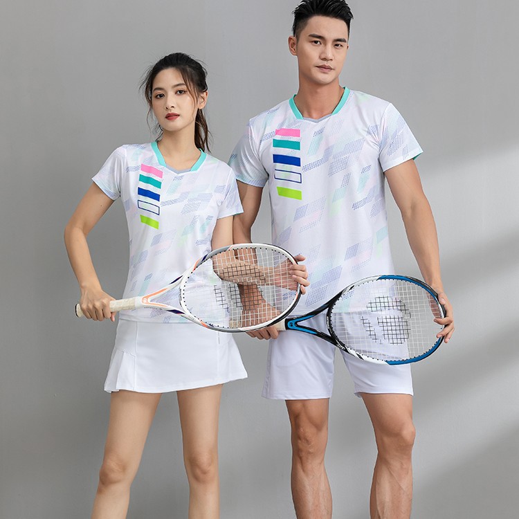 2026 New Badminton Suit for Men and Women, Quick-Drying Breathable Table Tennis Tennis Skirt Pants Volleyball Team Uniform with Number Printed