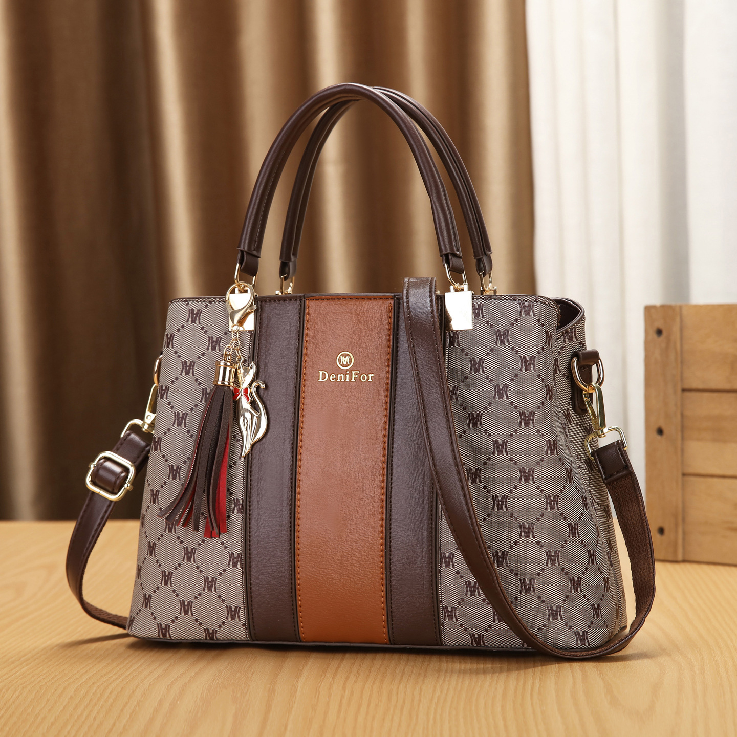 Bolsas clásicas transfronterizas de mujer, bolsas de hombro inclinadas para mujeres 2025, bolsas de mano de madres de mediana edad, bolsas de madre de gran capacidad