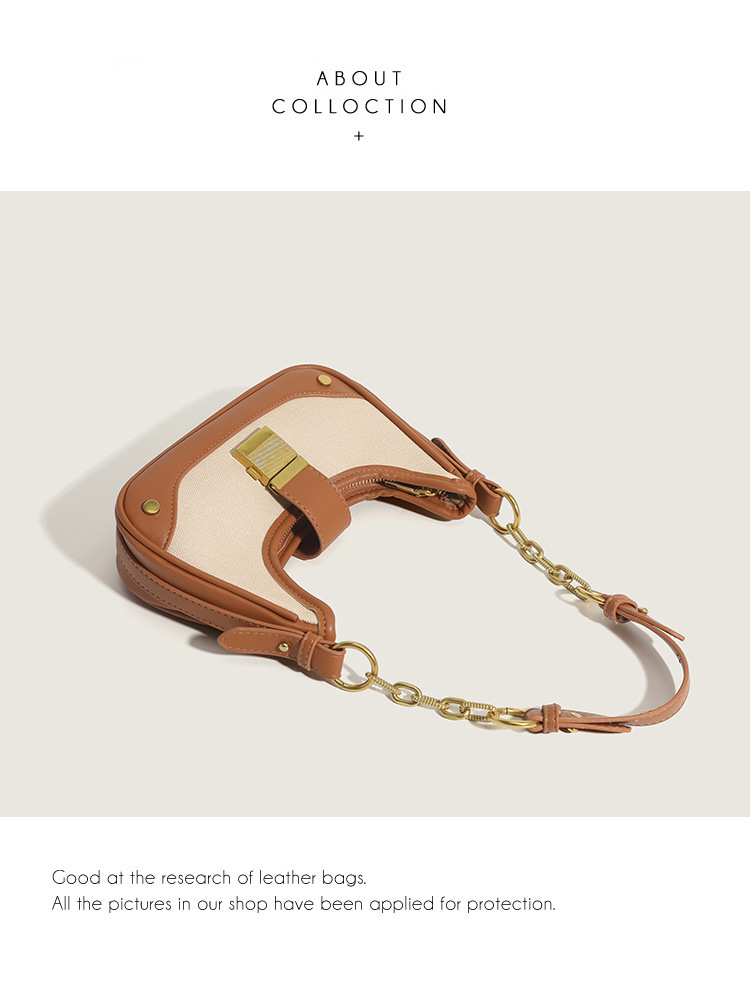 Shoulder Bag For Women Niche Design Handbag With Chain Texture_voghion.com