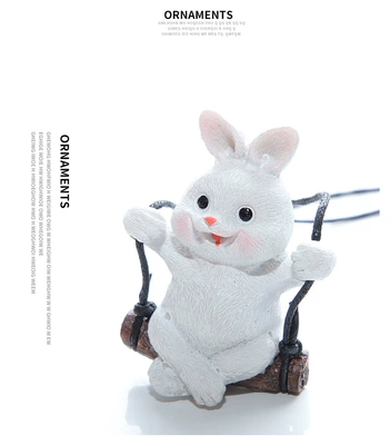 sense car pendant decoration — Car hanging - rabbit
