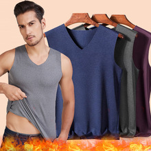 300斤中老年爸爸加肥加大码宽松百搭马甲男胖佬冬季加厚保暖背心