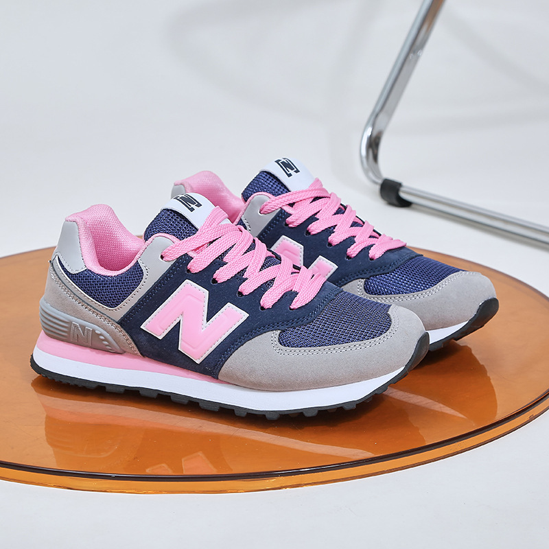 New Balance Women's Shoes 574 Autumn Breathable Casual Shoes Versatile Fashion Sneakers Running Shoes