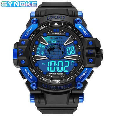 man Spreadsheet waterproof motion fashion Darling multi-function waterproof student watch LED Night Glow Spot
