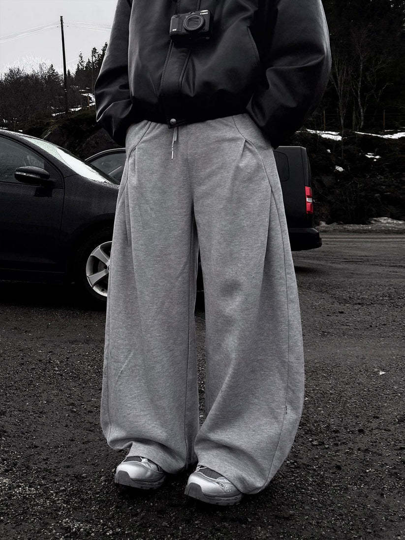 Men's And Women's Relaxed Casual Straight Leg Sports Pants American Style Autumn Sweatpants Loose Fit_viptrois.com