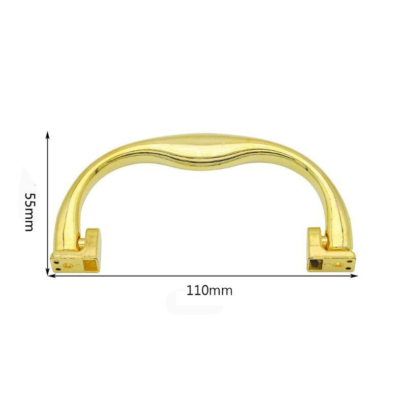 Caja de madera, mango de plástico, caja de vino, mango de caja de regalo, bolsos, bolsas de mano, mango de caja de color corrugado