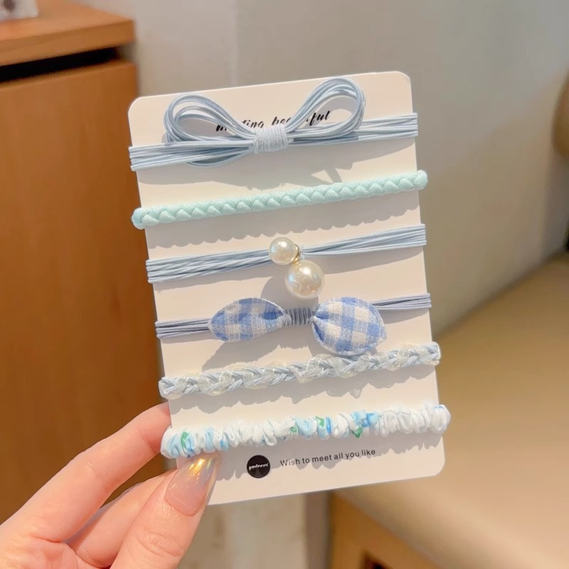 Niños de dibujos animados coloridos cuerda de cabeza niñas atadas artefactos de cabello de alta elasticidad anillo de cabello niñas no lastiman cabello de cabello de cola de caballo