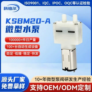 M20A水泵微型自吸水泵小型隔膜抽水泵挂烫机蒸汽小家电供水循环泵