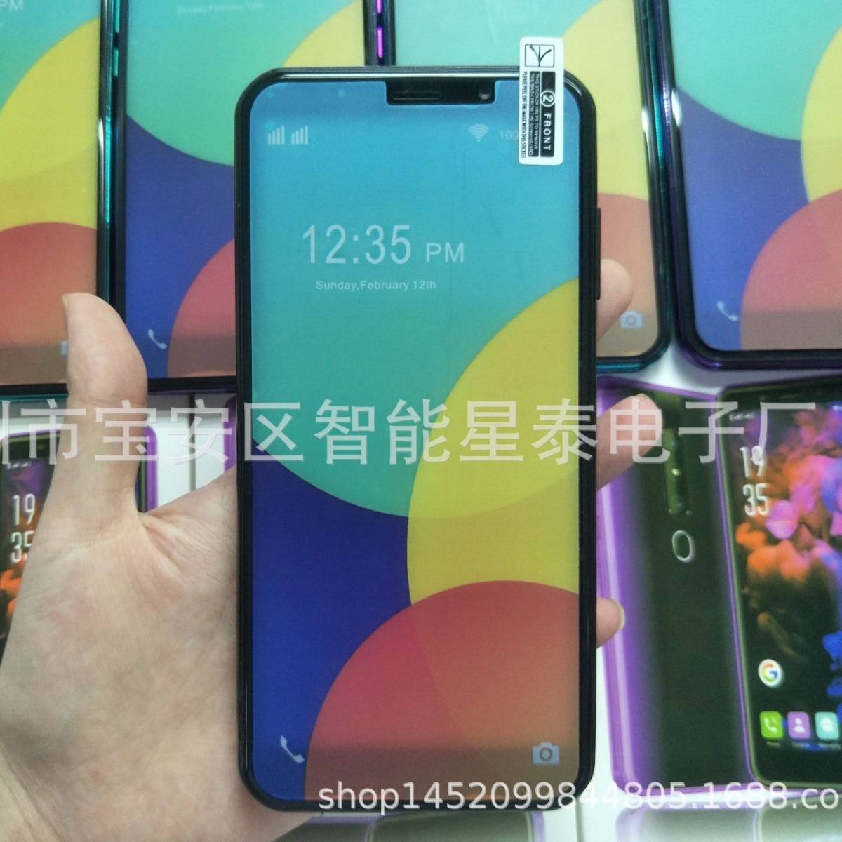 Wholesale New F11 smartphone 5.5 inch Quad Core 3G low price mobile phone Note1X AK8 S9 Android mobile phone