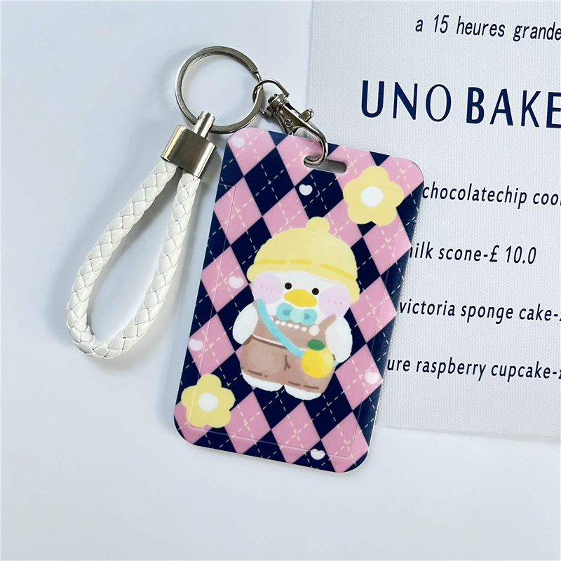 Кард холдер чехол для ключей, ABS двусторонняя УФ-печать, 11×7 см, настраиваемый, с опцией крючка/ремня