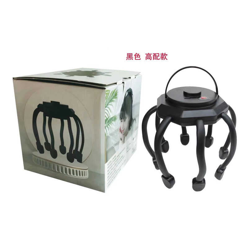 卸売りのタコの頭のマッサージ器の振動は頭をつかんで解凍して多機能の電動の経絡のマッサージの爪の越境を緩めます。|undefined