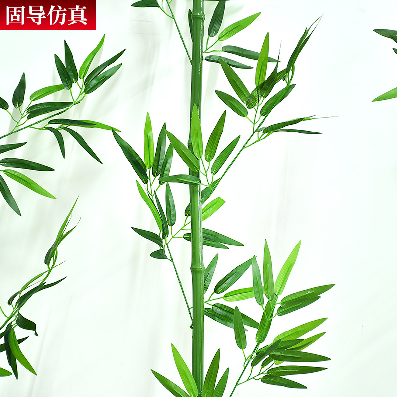 仿真竹子商場裝飾假毛竹室內裝飾屏風隔斷竹子室外人造觀景竹子
