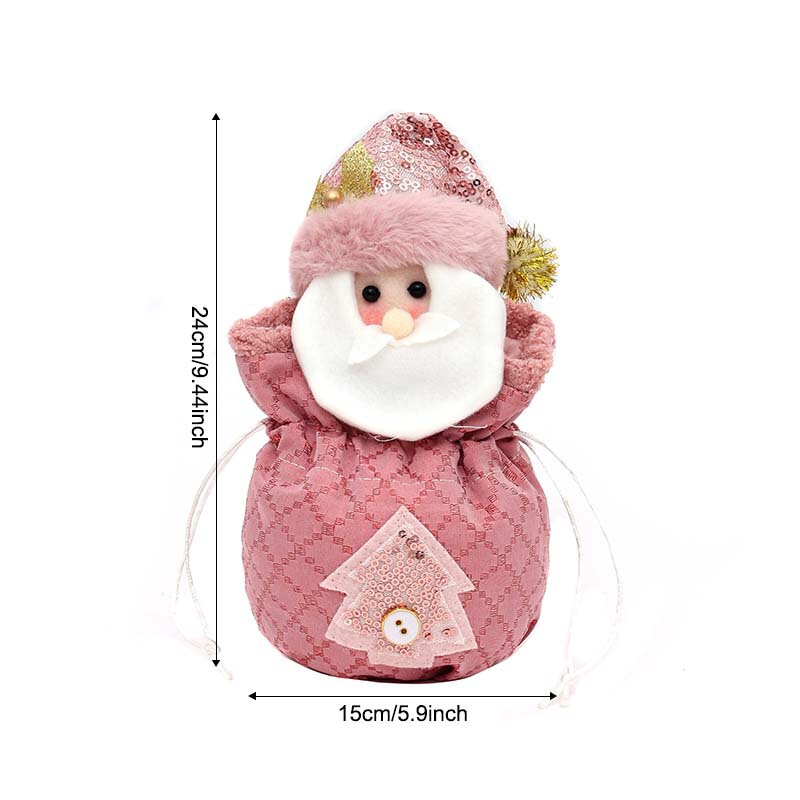 新しいクリスマス装飾プレゼント袋クリスマスキャンディギフトバッグ平安夜口手提げリンゴ袋卸売り|undefined