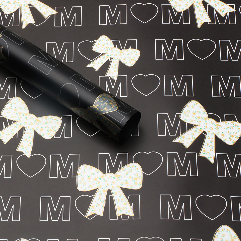 Huaxi Fanghua nudo floral embalaje de papel DIY arco hecha a mano ramo de flores regalos de papel florista materiales de flor