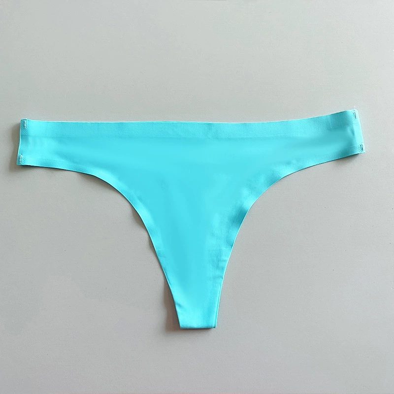 Спортивное шелковое белье для йоги (женщины) — бесшовный thong T-back, европейский стиль, размеры S–XL