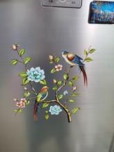 BTV4手绘花鸟装饰墙贴画水移画家具柜子门鞋柜衣柜贴纸瓷砖玻璃贴