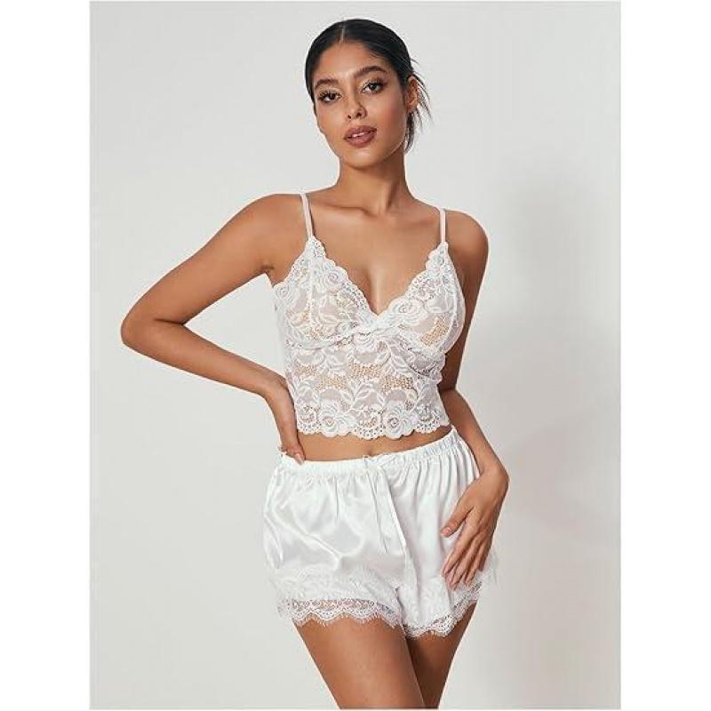 2026 Autumn and Winter Cross-Border Export New Ladies Honeymoon Suit Silk Satin Wedding Dress Sleep