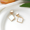 618 Back to the new and old customers Xinchao earrings Aesthetic Japanese and Korean style niche earrings Geometric drops of asymmetric earrings