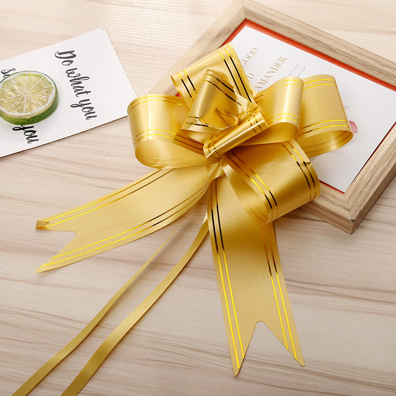 50 Garland amor borde dorado boda coche decoración de la boda color rojo vinculante festivo sala de bodas suministros